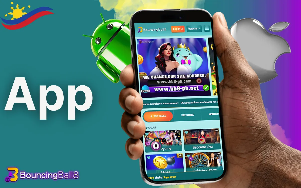 App for Android and iOS BouncingBall8