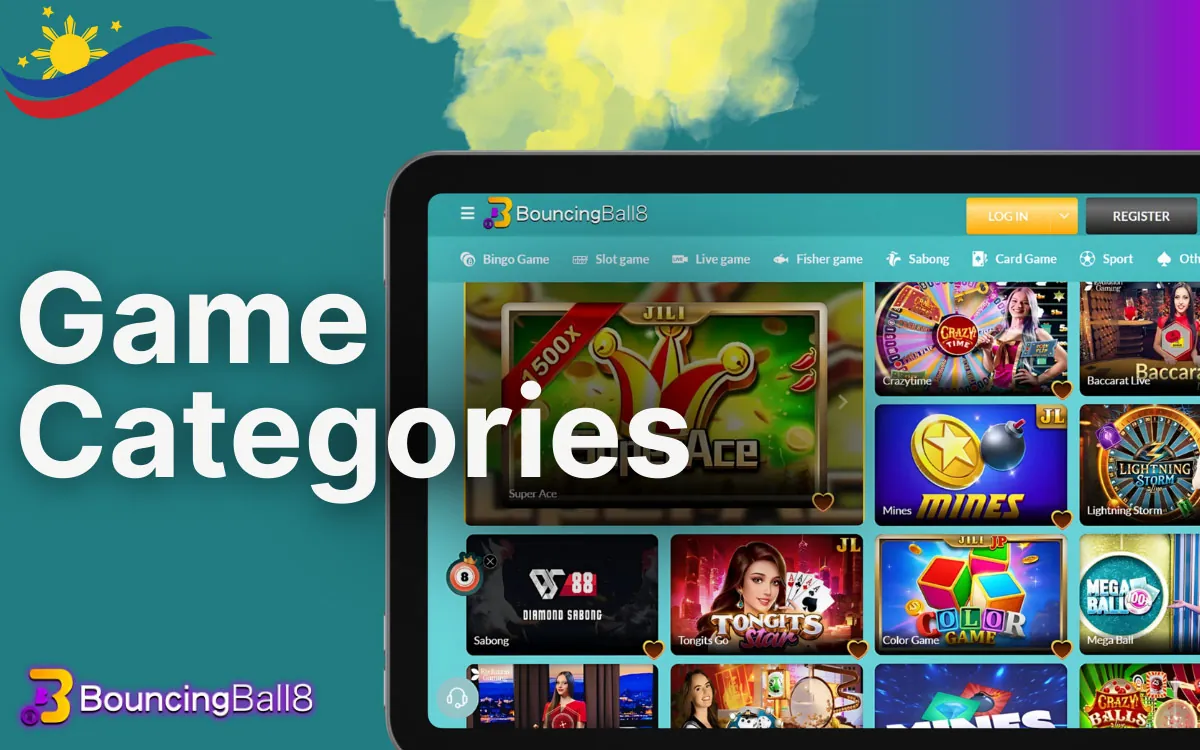 Game Categories BouncingBall8