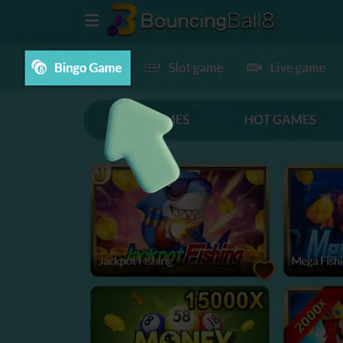 Instruction Select the Bingo section
